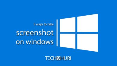 How to take screenshot on Windows