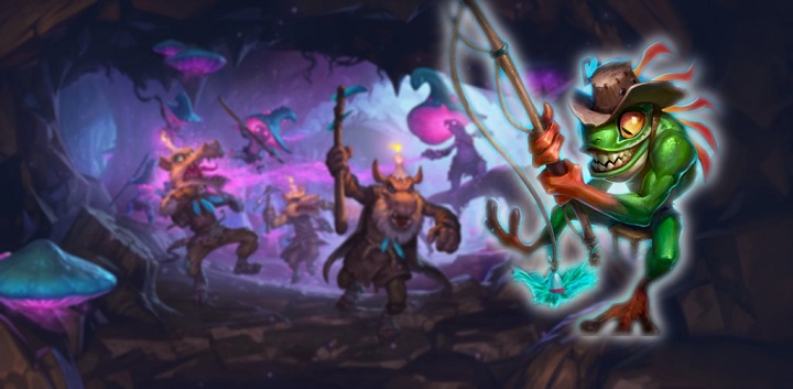 Hearthstone Kobolds and Catacombs Cinematic Still Dungeon Run Tad Title2