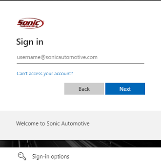 Sonic Automotive SharePoint Login