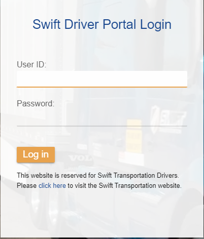 Swift Driver Login