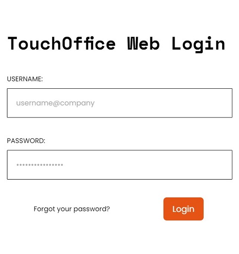 TouchOffice Net Login
