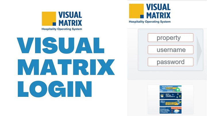 Visual Matrix Login