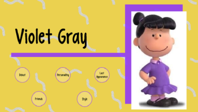 violet gray from charlie brown